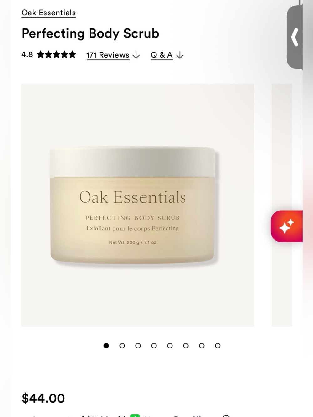 Essentials Body Scrub — Cream